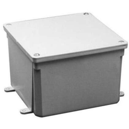 6 6 4 metal j box|6x6x4 screw covers.